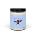 Scented Soy Candle — "Poised Heifer" Floral Cow 9oz