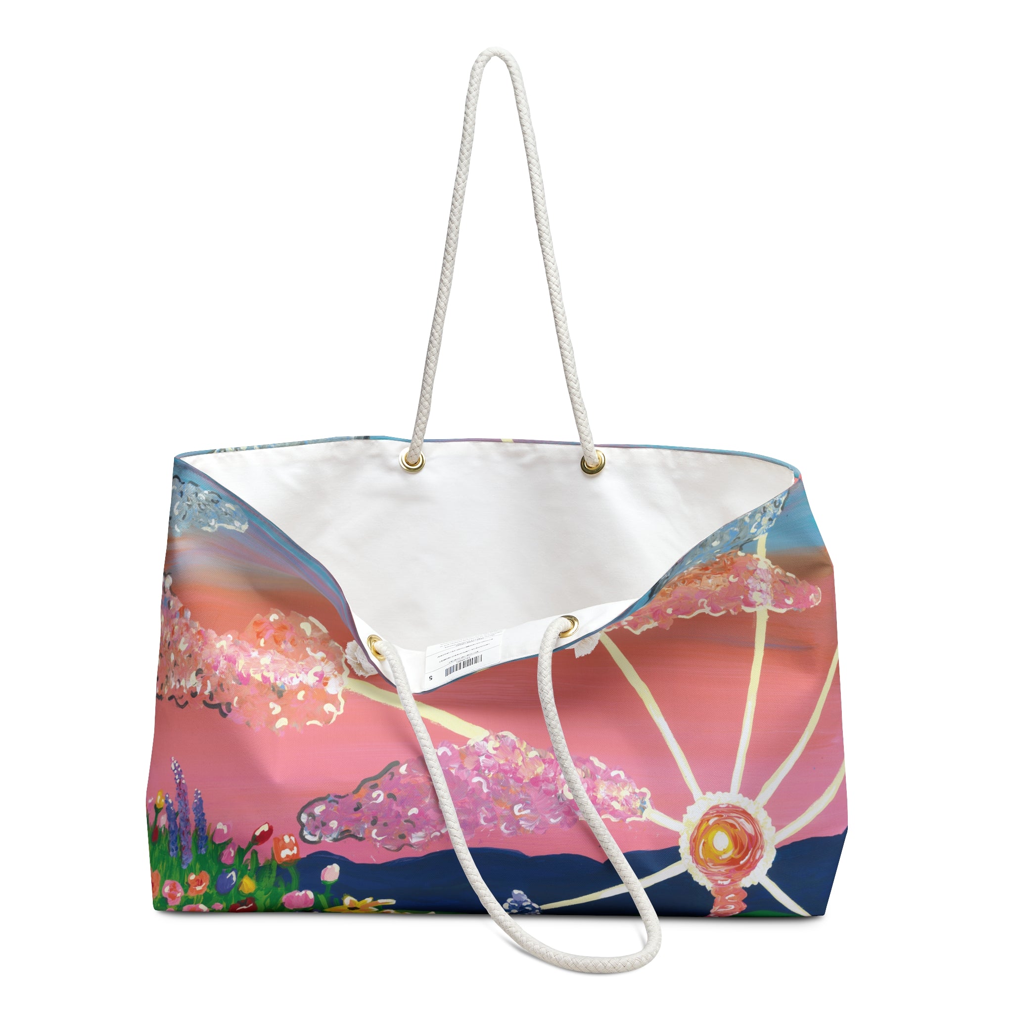 Whimsical Sunset Weekender Bag